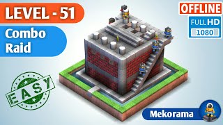 Combo Raid 51 : Mekorama story Level-51 screenshot 2