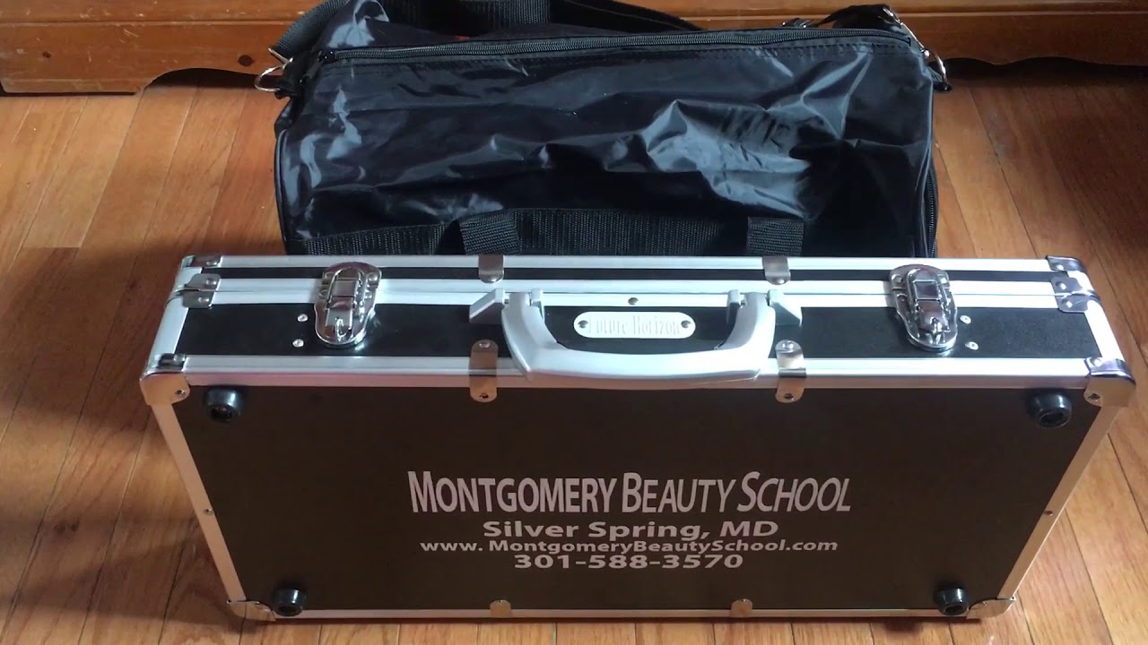 UnBoxing/UnZipping of my Student Barber Kit 2 YouTube