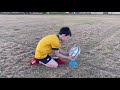 Rugby Goal kicking challenge (10 year old) vs my Dad