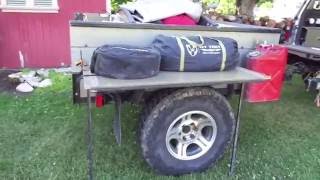 Off-Road  Trailer Build  (interior)