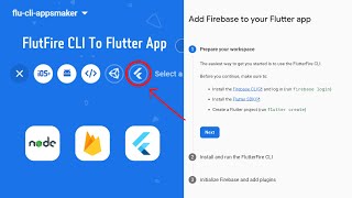 Install FlutterFire CLI | and Add Firebase to a Flutter app