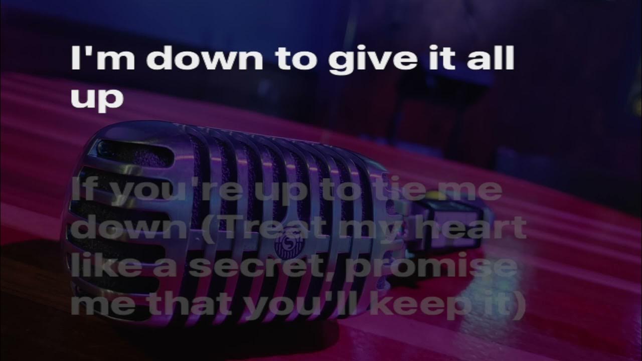 Tie Me Down Lyrics Taylor Ray Holbrook Taylor Ray Holbrook - Tie me Down (Karaoke Version) - YouTube