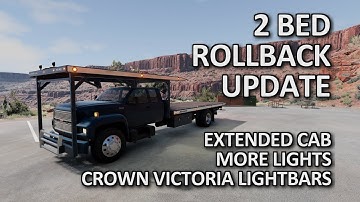 MD-Series Rollback 2 Bed Update | BeamNG.drive