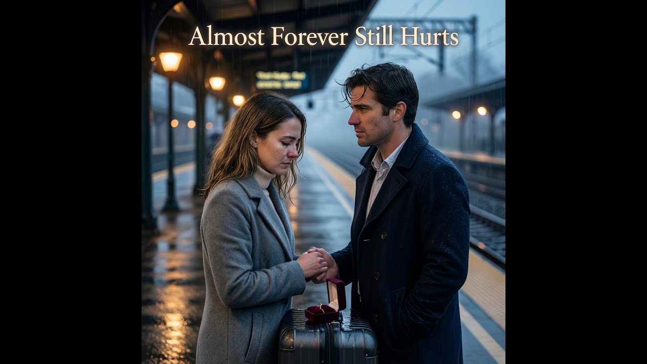 Almost Forever Still Hurts - Lyrical💔🌙 | Cinematic Couple Sad Love Song