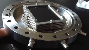 Chevron configured MCP assembly with a phosphor screen sales@dmphotonics.com