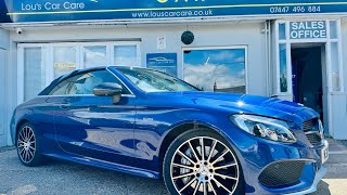 Mercedes-Benz C Class 3.0 C43 V6 AMG (Premium Plus) Cabriolet G-Tronic+ 4matuc 367🐎 walkaround