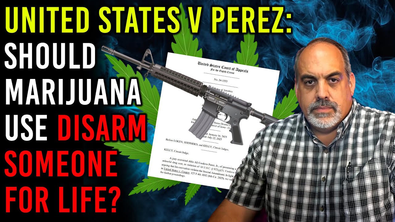 Breaking: 8th Circuit Hands Down MAJOR Decision on Gun Rights and Marijuana!