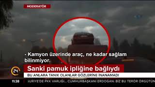 Adanada Tehlikeli Yolculuk Kamerada