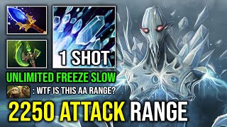  2250 ATTACK RANGE Unlimited Right Click Freeze Slow NEW Offlane Carry Ancient Apparition Dota 2