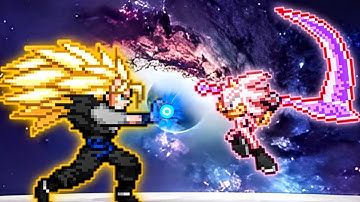 Future Gohan Black SSJ OP (New) VS Sonic Black V2 (all form) in Jump Force Mugen