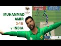 Icc champions trophy 2017 final  mohammad amir 3 wickets against india  ea sports cricket 07