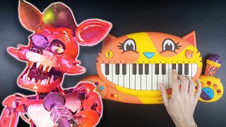 FOXY and FNAF gang singing Sea Shanty - Five Nights at Freddy's on CAT PIANO