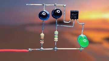 How To Proximity Sensor Circuit Using Only 1 Transistor
