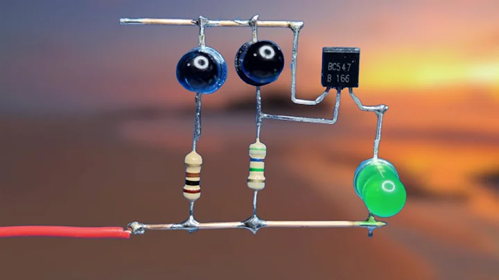 How To Proximity Sensor Circuit Using Only 1 Transistor