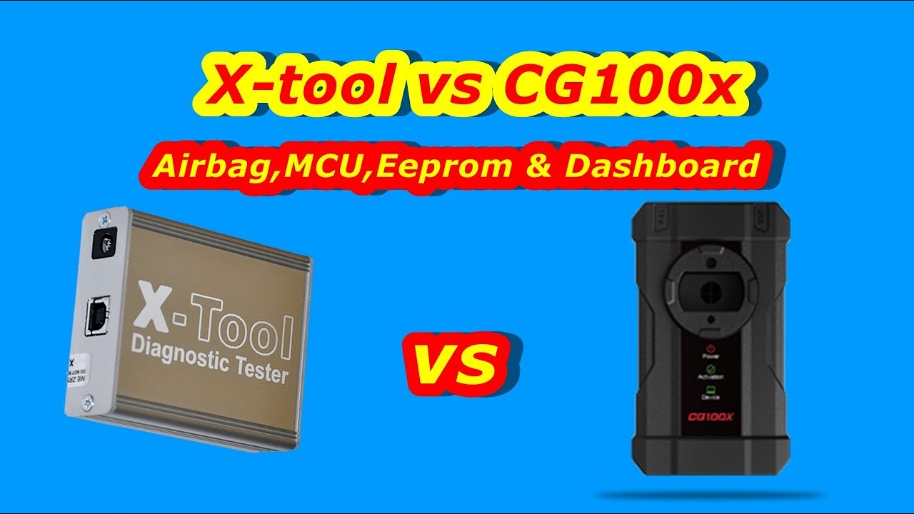 X tool vs CG100x. which programmer performs better ??? Airbag