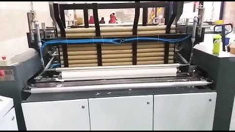 HI SPEED FULLY AUTOMATIC TOILET  ROLL MAKING MACHINE