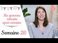 26ème semaine de grossesse – Alimentation et grossesse