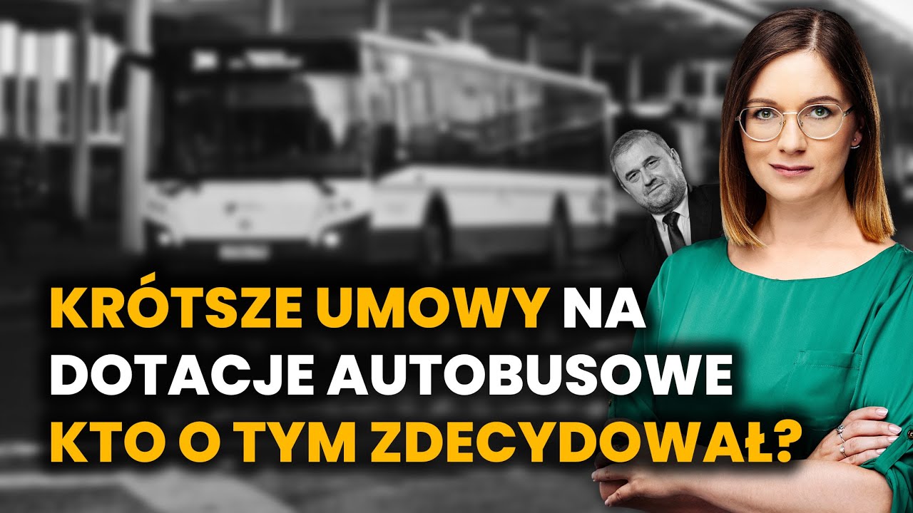 Krótsze umowy na dotacje autobusowe. Kto o tym zdecydował?