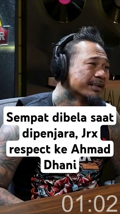 Sempat dibela saat dipenjara, Jrx respect ke Ahmad Dhani.