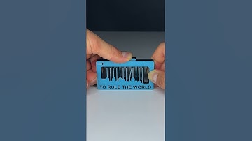 Thumbnail of 3D Printed Everybody Wants to Rule the World Melody Musical Fidget