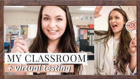 MY NEW CLASSROOM! Starting Digital Learning, Virtual Testing Tips, & My Class Website