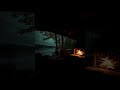 雨の湖畔と暖炉で眠りたい人へ。 #asmr #眠る #sleep #rain #relax
