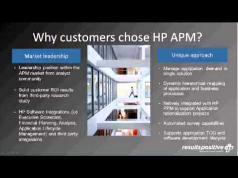 HP Application Portfolio Management (HP APM) SaaS