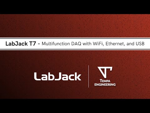 LabJack T7 - Multifunction DAQ with WiFi, Ethernet, and USB