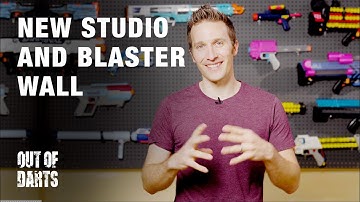 New Video Studio + blaster wall!