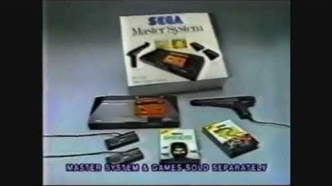 Shinobi Sega Master System Video Game Ad (1989) (windowboxed)