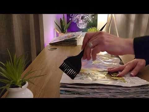 Brain Tingling ASMR | Crinkly Paper Brushing  - No Talking
