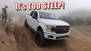 Exploring Bee Canyon Truck OHV Trail in my Lifted Ford F150 // Moderate to Intermediate Offroading