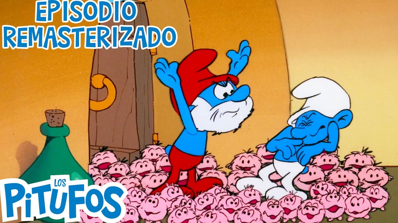 Rebotilla Problemón • EPISODIO REMASTERIZADO • Los Pitufos • Dibujos animados para niños