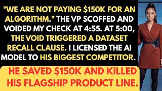 She Got Fired Check VOIDED - Then Deleted 42M AI System Using Contract Loophole