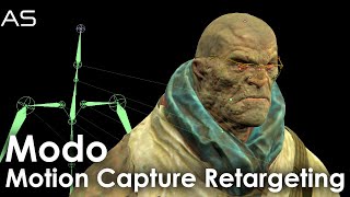 How to Motion Capture Retarget with Modo