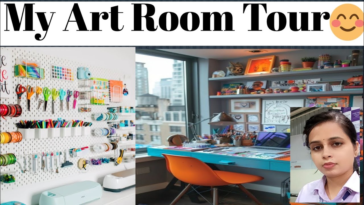 Art room tour ..little kids ke superb Art 🎨🎨 YouTube