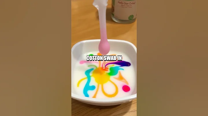 Magical Color-Changing Milk Experiment