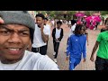 Mini atk vlog at six flags  they was stealing 