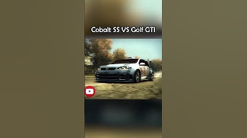Chevrolet Cobalt SS VS Volkswagen Golf GTI || NFS Most Wanted || HECTIC10