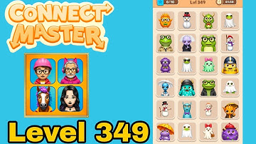 Connect master match puzzle level 349 solution walkthrough 