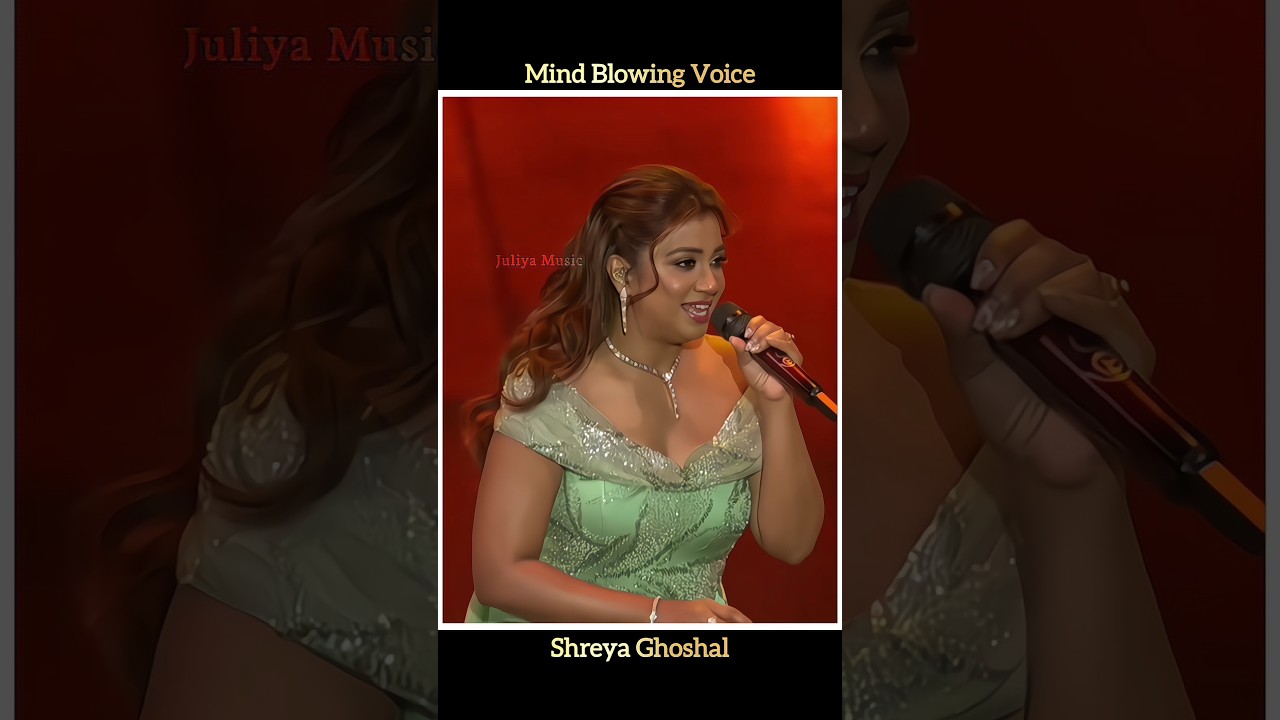 Deewani Mastani❤️Mind Blowing Voice #shreyaghoshal #hindisong #shorts 