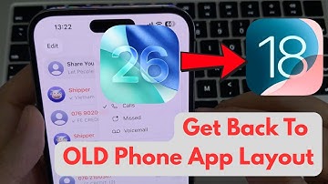 How to Get Back Classic Phone App Layout on iOS 26 🔙