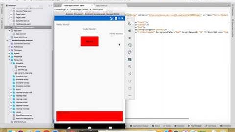 Xamarin Forms Tutorials -6 : Stack layout Example