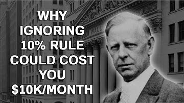 Jesse Livermore’s 10% Rule: The Risk That Could Save Your Account
