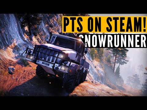 SnowRunner Public Test Server (PTS) now on STEAM