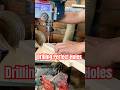 Drilling Perfect Holes for Bed Slats | DIY Sofa Bed Build #shorts