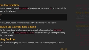 Creating a Triangle Using a Recursive Function in Python