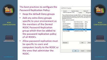 10  Configuring RODC