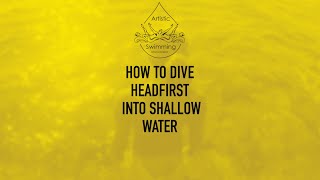 How to dive headfirst into shallow water // summer tip #2