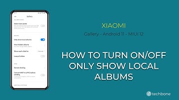 How to Turn On/Off Only show local albums - Xiaomi Gallery [Android 11 - MIUI 12]